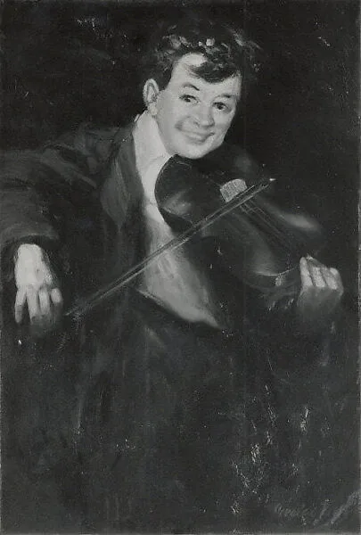 Boy with Violin — George Luks
