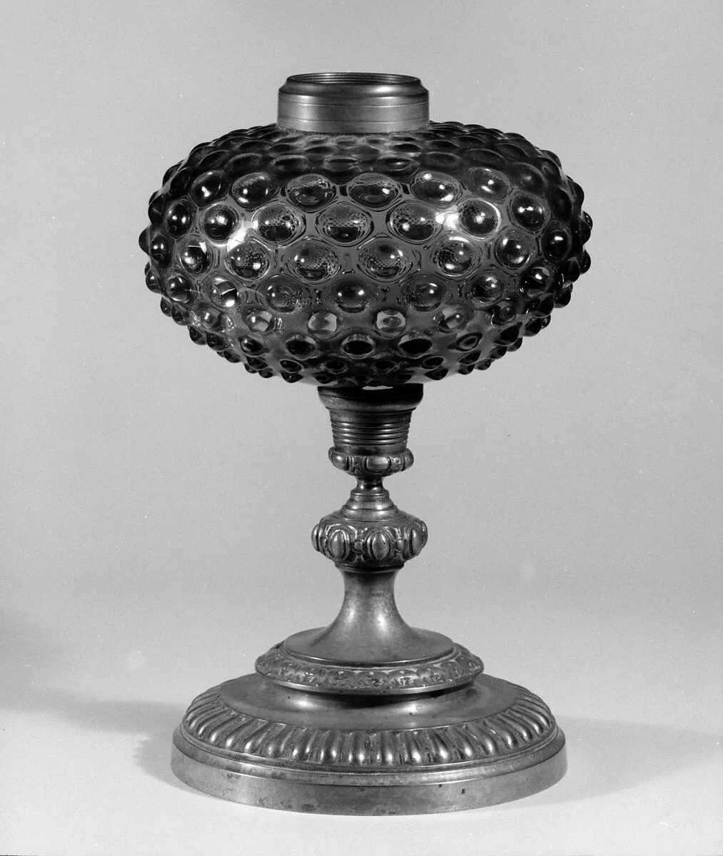 Hobnail Lamp — Hobbs, Brockunier and Company