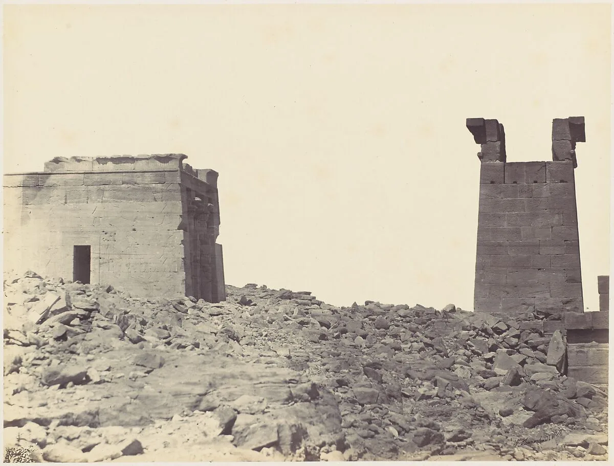 Temple de Dandour en Nubie — Wilhelm Hammerschmidt