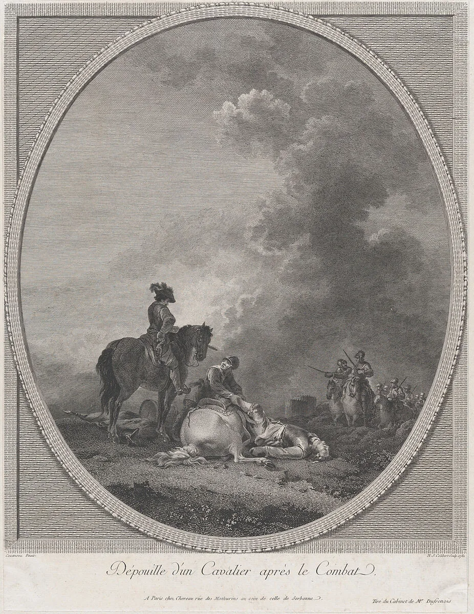 The Cadaver of a Soldier after Combat — Chereau|Francesco Casanova|Nicolas Colibert
