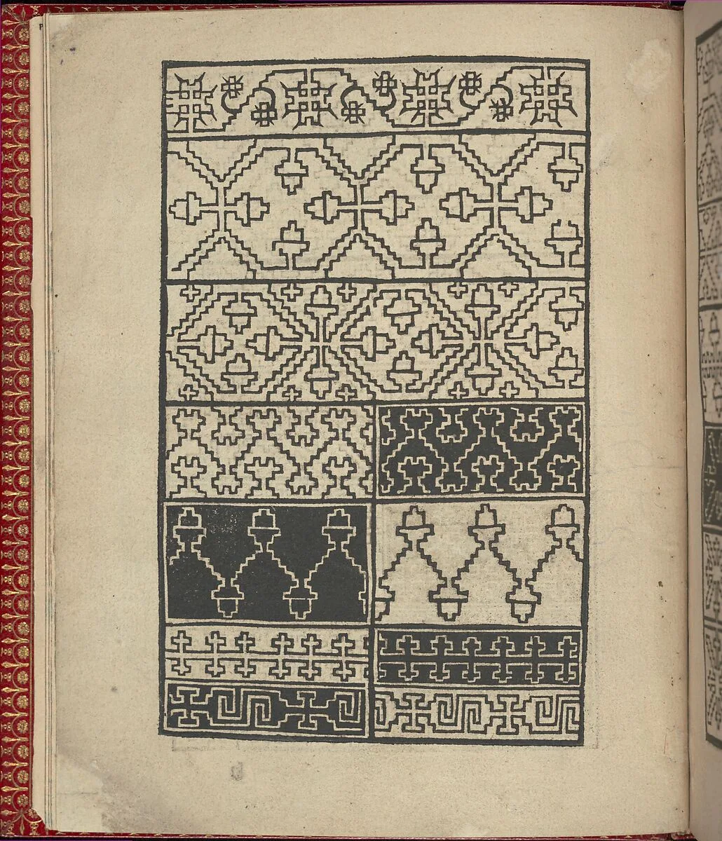 Ce est ung tractat de la noble art de leguille ascavoir ouvraiges de spaigne... page 2 (verso) — Willem Vosterman