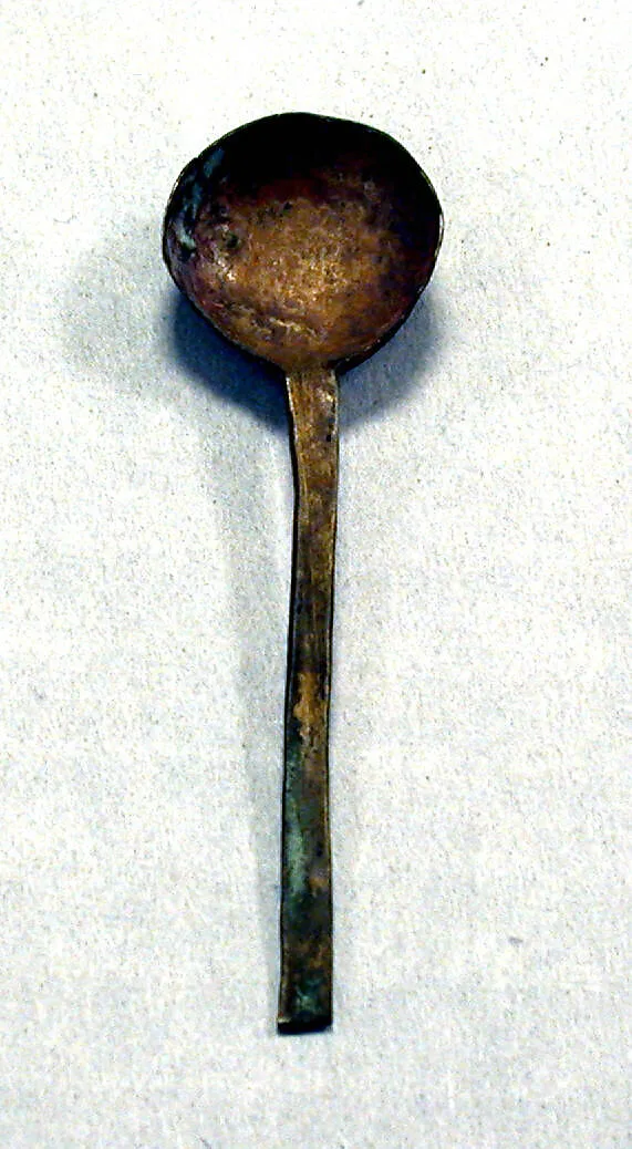 Hammered Silver Spoon — Unknown