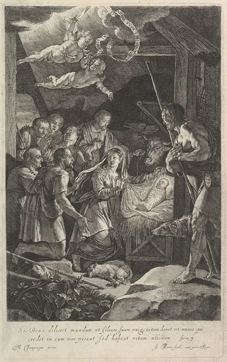 L'adoration des bergers