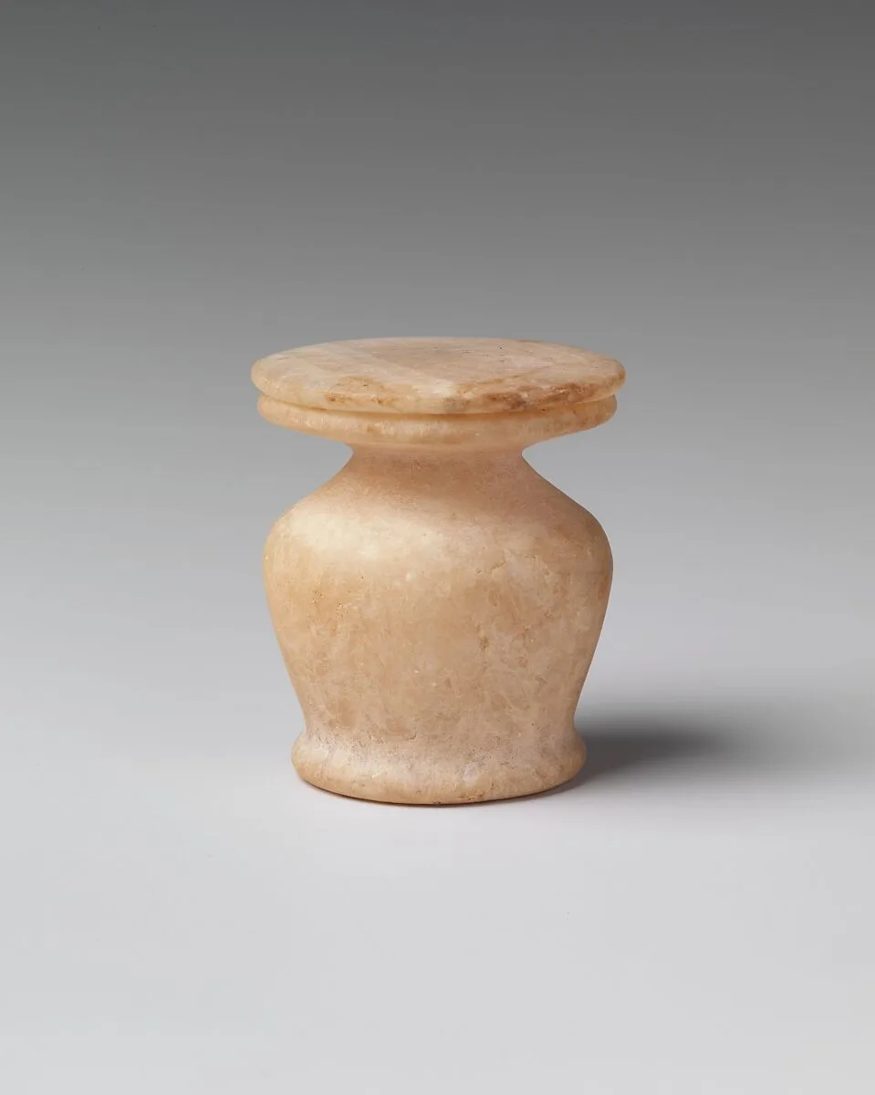 Kohl Jar and Lid — Unknown