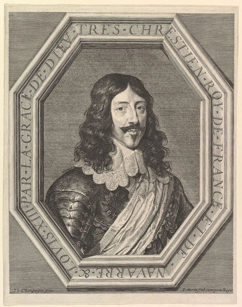 Louis XIII, roi de France — Jean Morin|Philippe de Champaigne