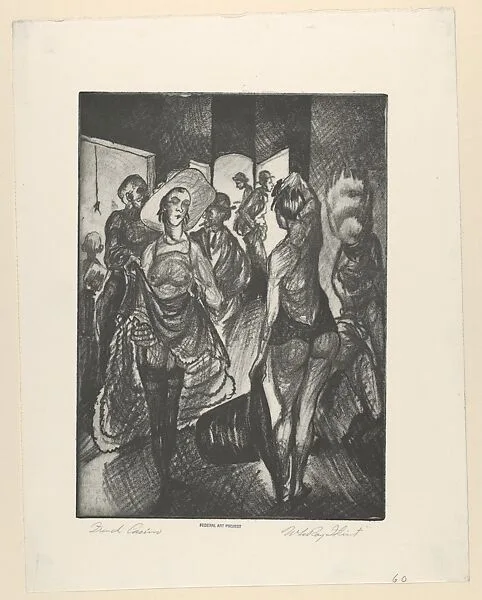 French Casino — LeRoy Walter Flint|WPA