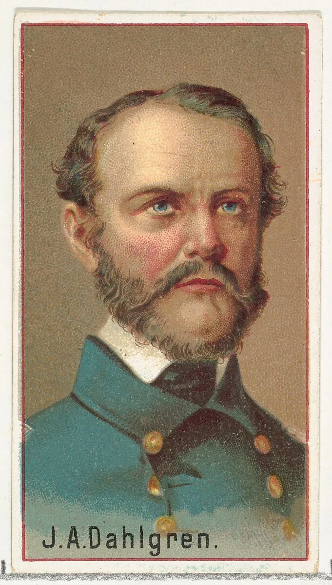 J. A. Dahlgren, printer's sample for the World's Inventors souvenir album (A25) for Allen & Ginter Cigarettes — Allen & Ginter