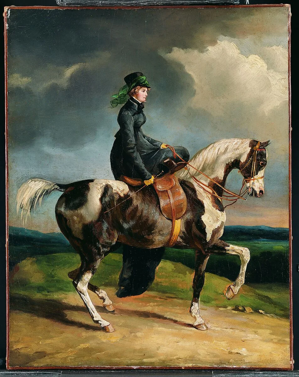 Horsewoman — Théodore Gericault