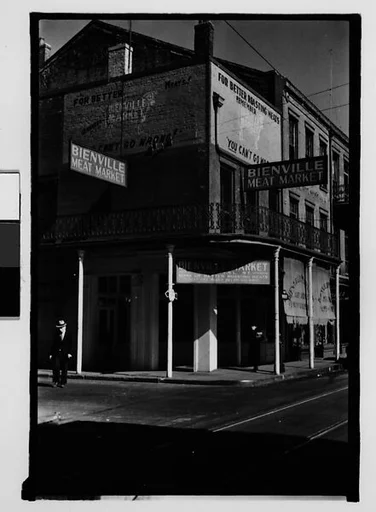 [Butcher Shop in French Quarter, New Orleans, Louisiana]