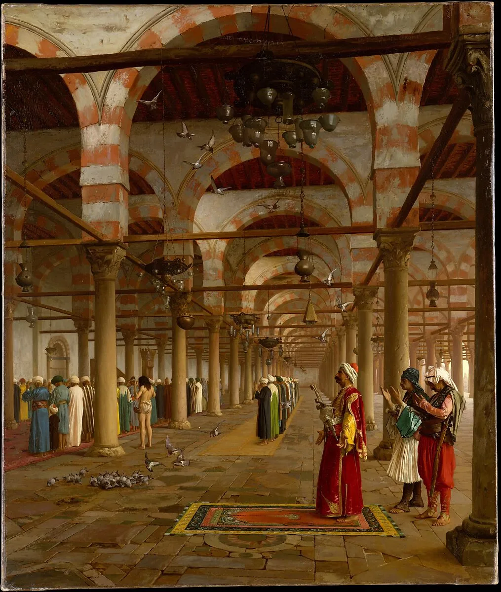 Prayer in the Mosque — Jean-Léon Gérôme