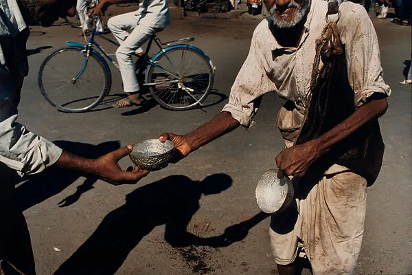A Bhisti, or Water-Seller, Delhi — Raghubir Singh