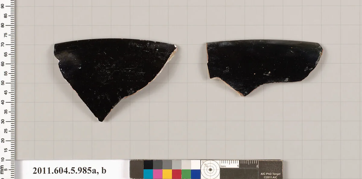 Terracotta rim fragments of kylikes (drinking cups) — Unknown
