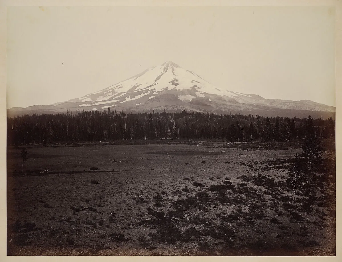 Mount Shasta from the North — Carleton E. Watkins