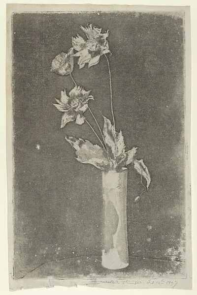 La Chine (Black and White Version) — Théodore Roussel