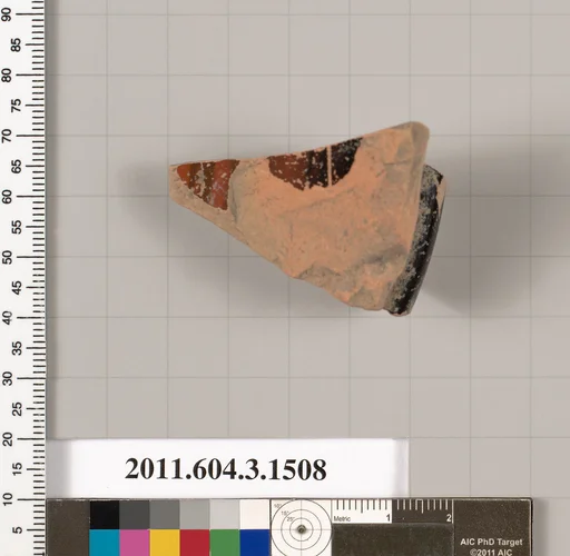 Terracotta fragment of a skyphos (deep drinking cup)