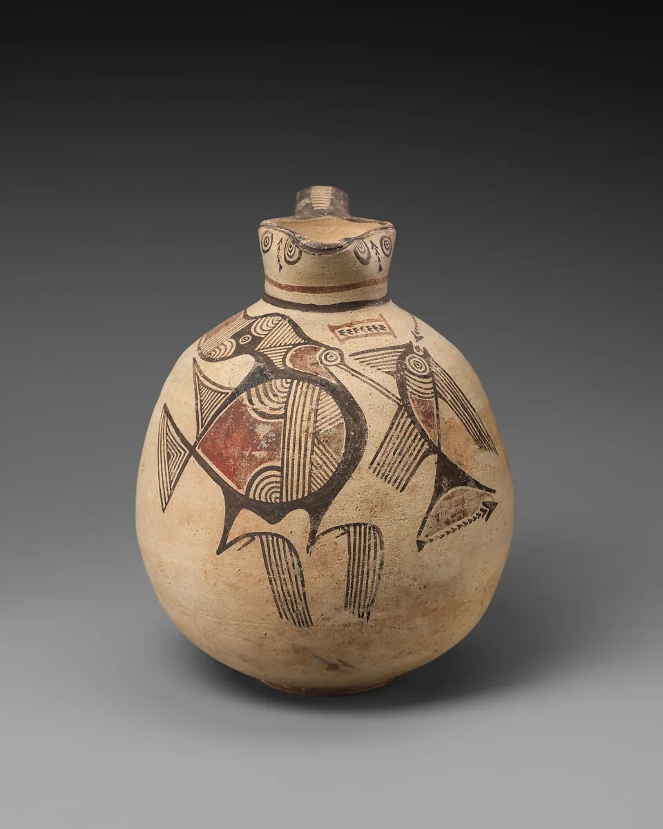 Terracotta jug — Unknown
