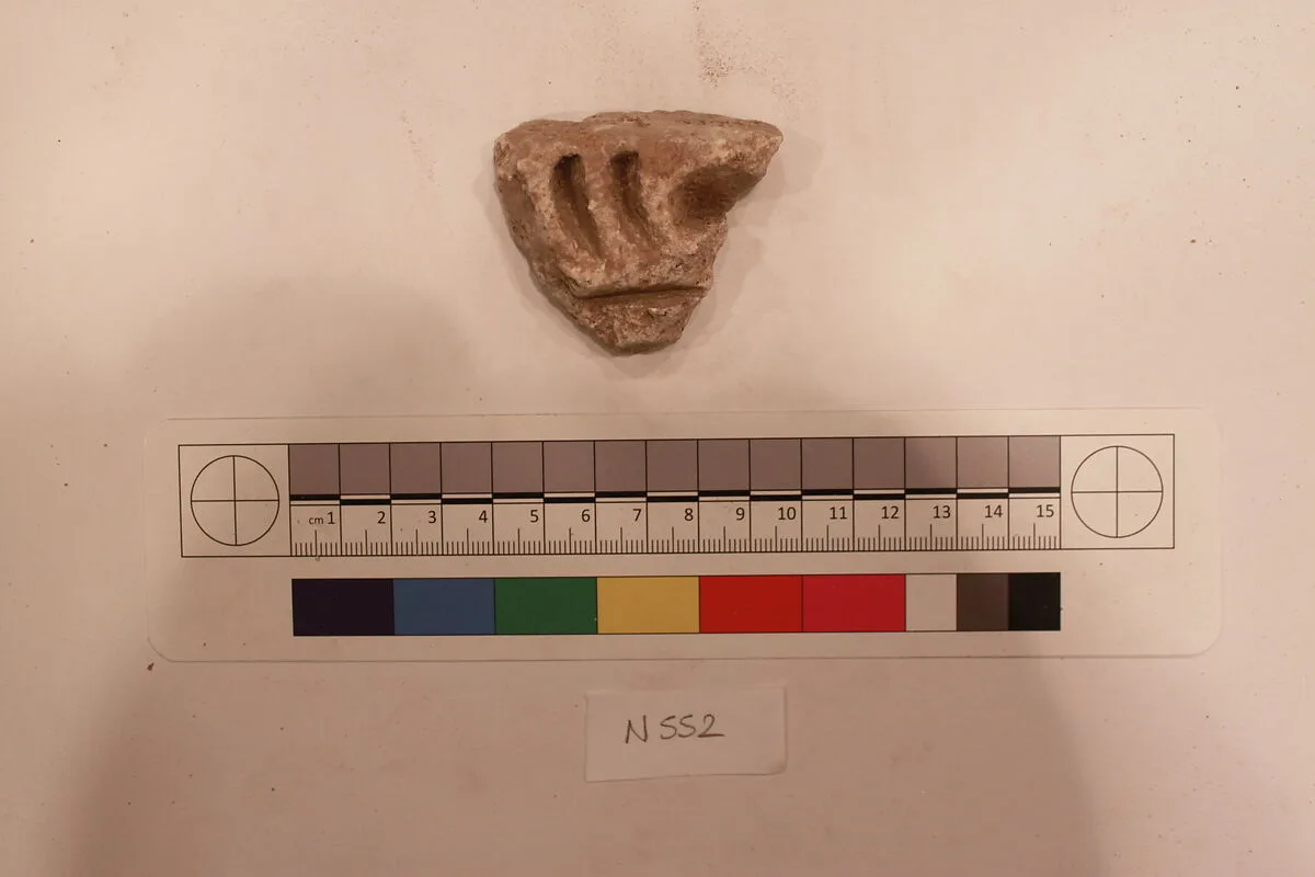 Stucco Fragment — Unknown
