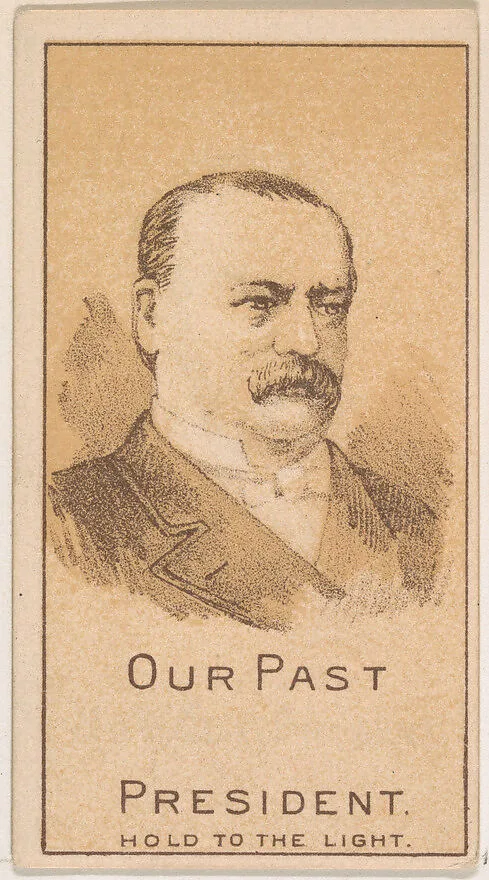 Our Past President, from the Magic Changing Cards series (N223) issued by Kinney Tobacco Company — Kinney Brothers Tobacco Company