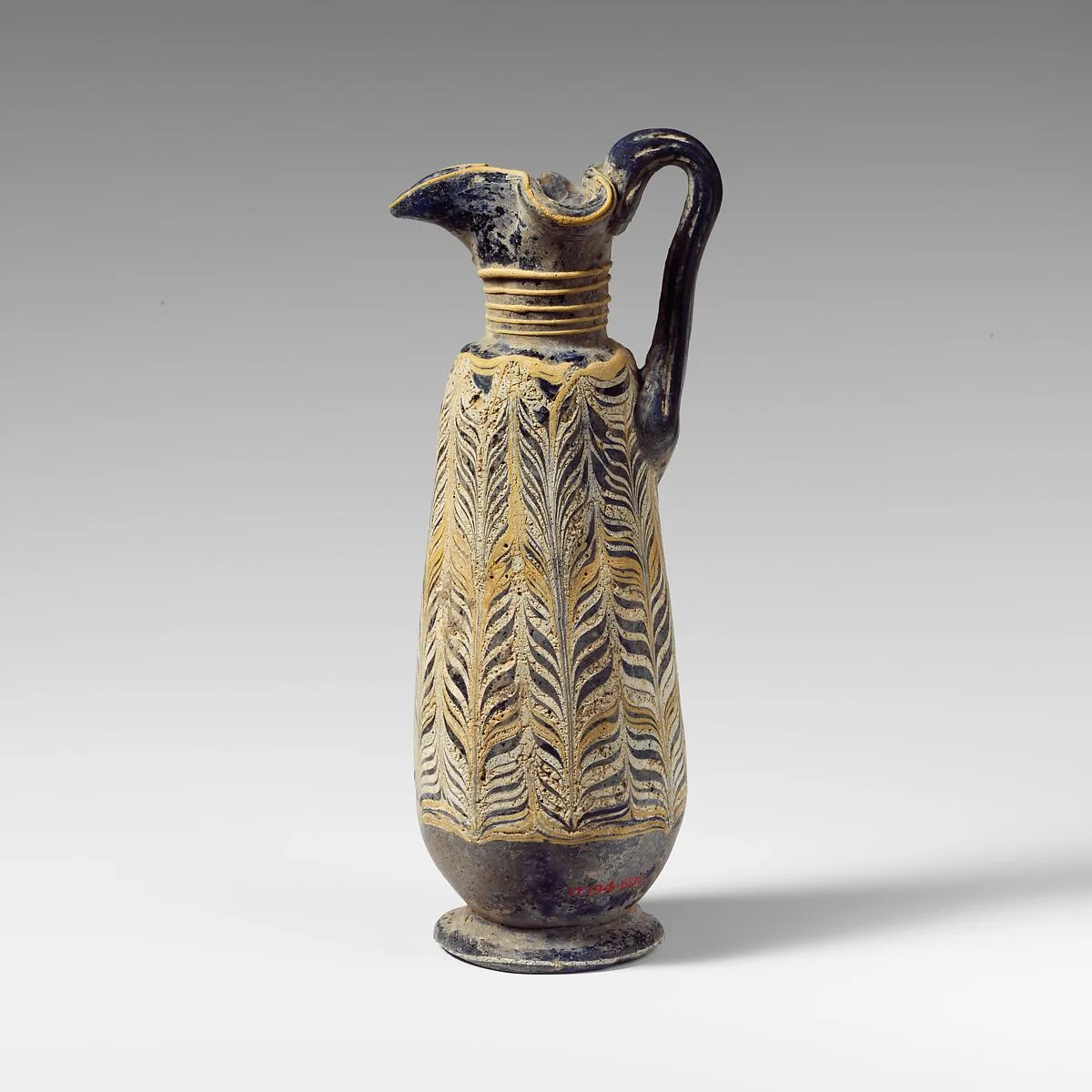 Glass oinochoe (perfume jug) — Unknown