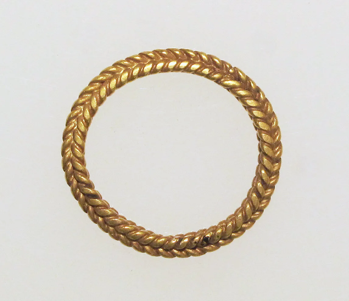 Ring, plaited — Unknown