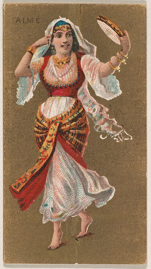 Alme, from National Dances (N225, Type 2) issued by Kinney Bros. — Kinney Brothers Tobacco Company