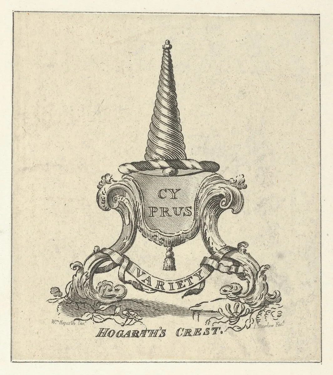 Hogarth's Crest — William Hogarth|John Barlow