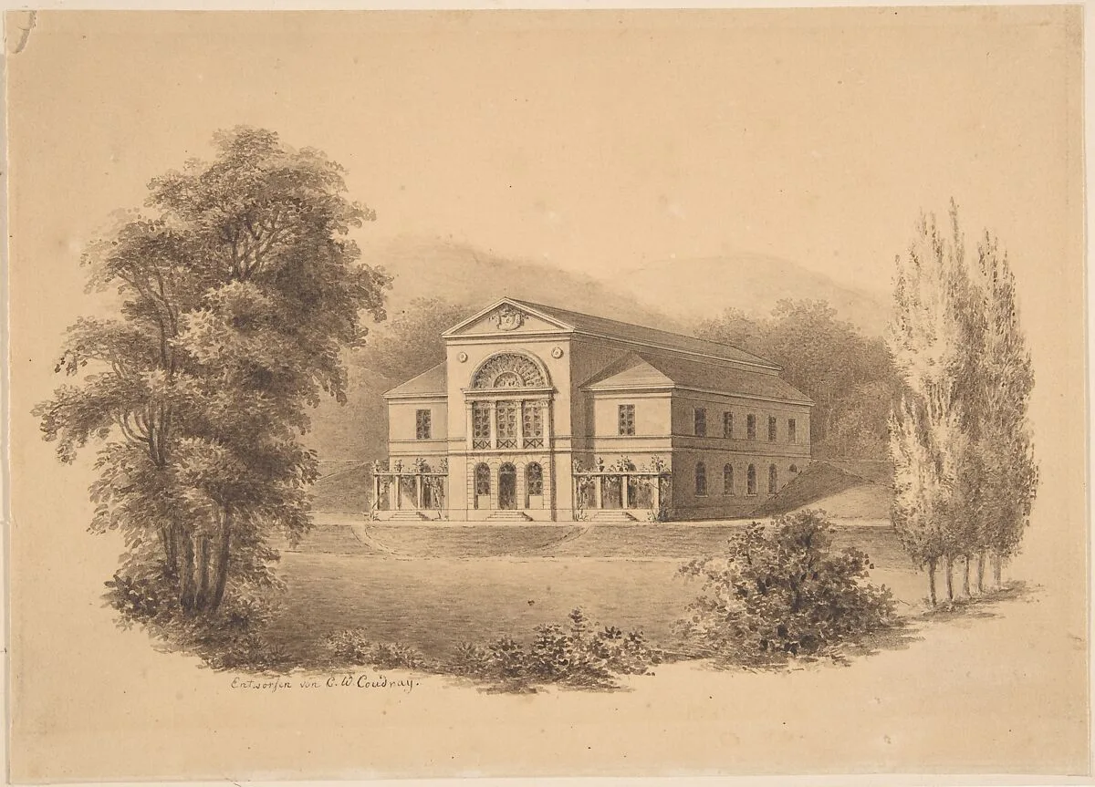 Design for a Theatre — Clemens Wenzel Coudray