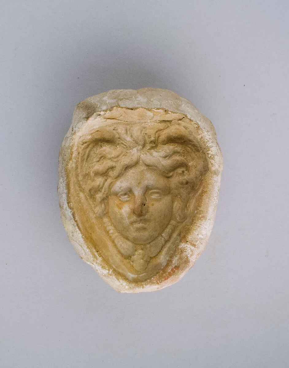 Mold of head of Medusa — Unknown
