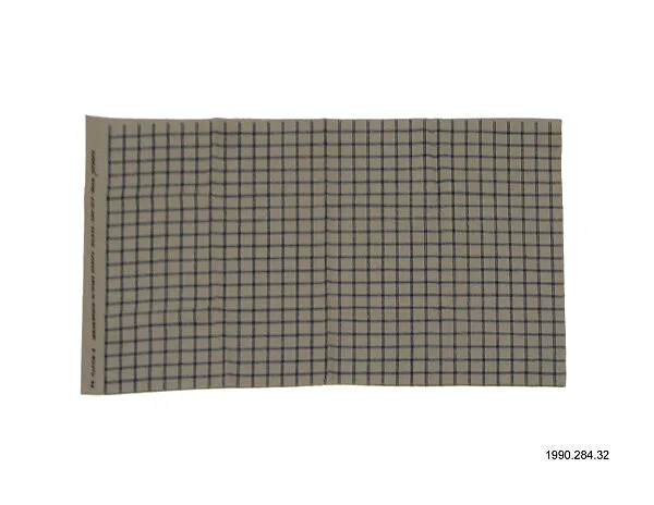 "2-Ruutu" Textile Sample — Vuokko Eskolin-Nurmesniemi