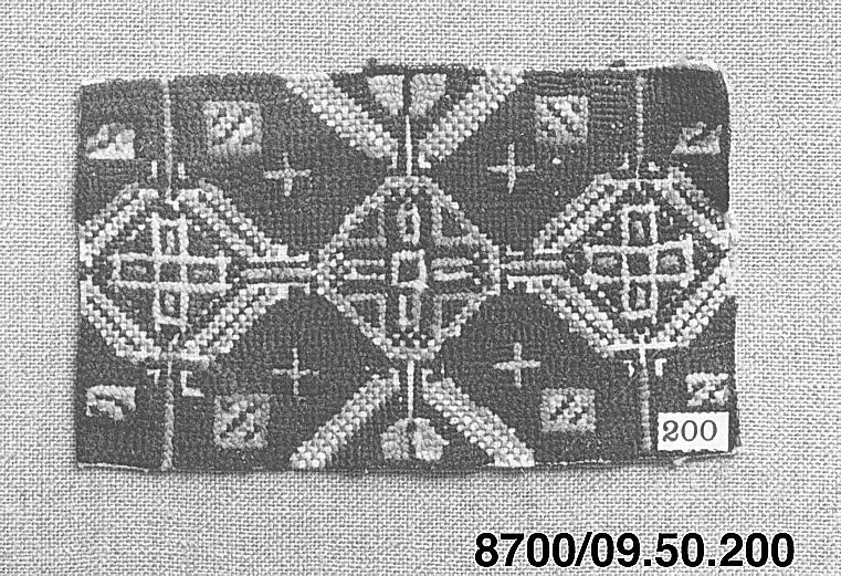 Peasant costume fragment — Unknown