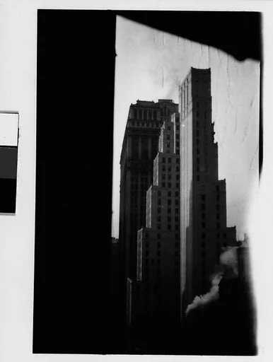 [Cityscape with Step-Back Buildings, New York City]