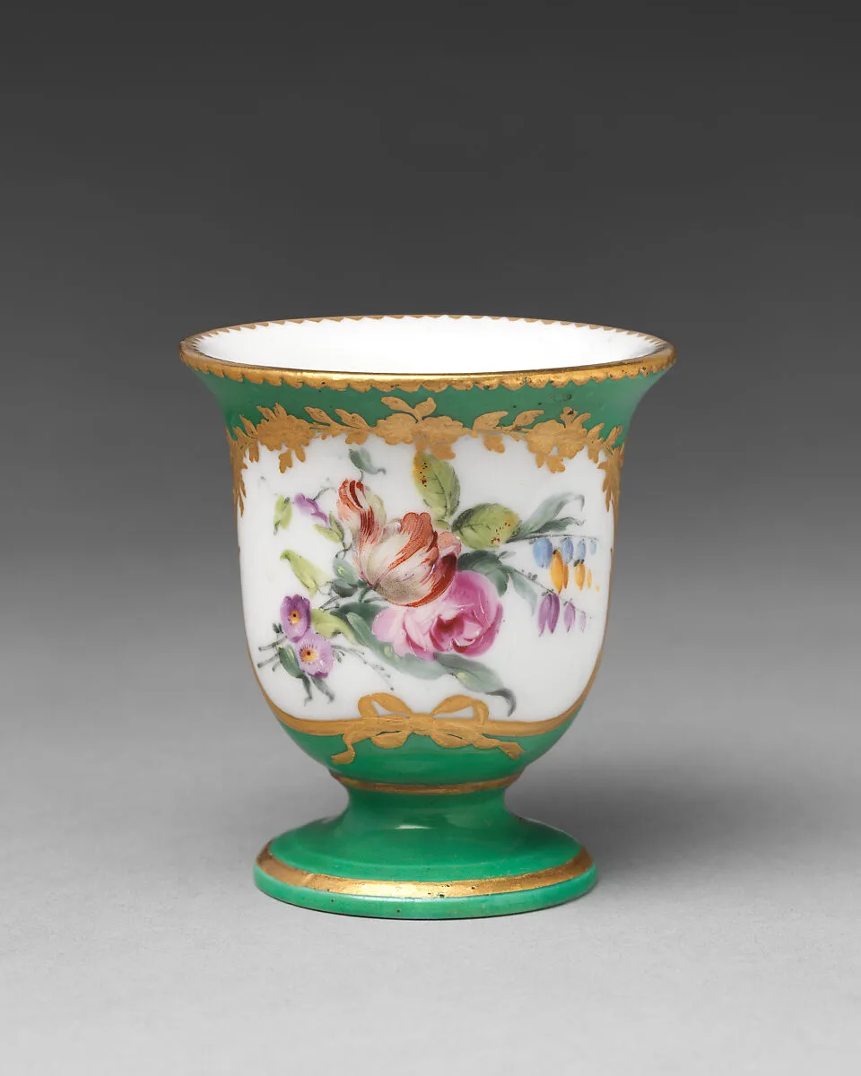 Ice cream cup (tasse à glace) (one of thirty-one) (part of a service) — Sèvres Manufactory