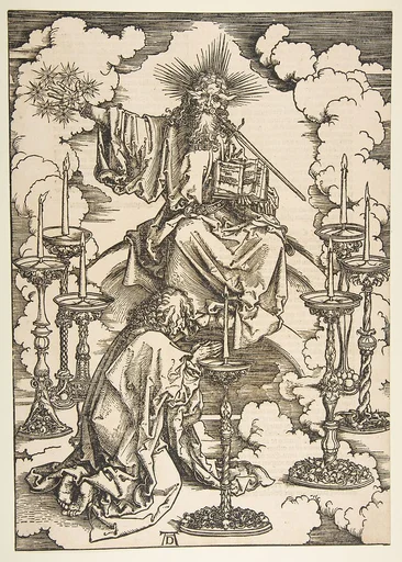 Saint John Beholding the Seven Golden Candlesticks, from "The Apocalypse"