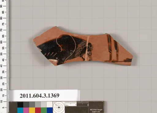 Terracotta fragment of a skyphos (deep drinking cup)