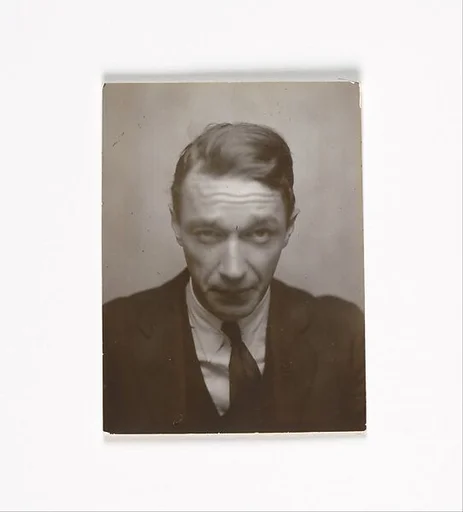 [Self-Portrait in Automated Photobooth]