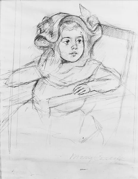 Child in Bonnet — Mary Cassatt