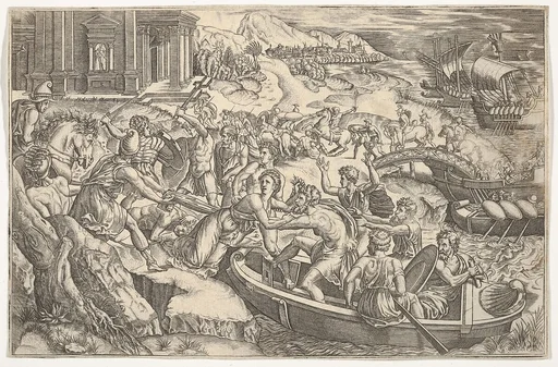 Tha Abduction of Helen (L'Enlèvement d'Hélène)