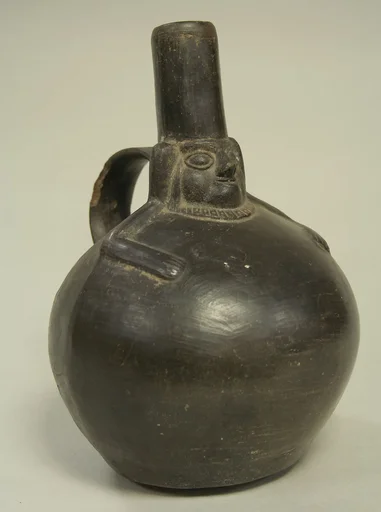 Single Spout Bottle with Strap Handle and Face
