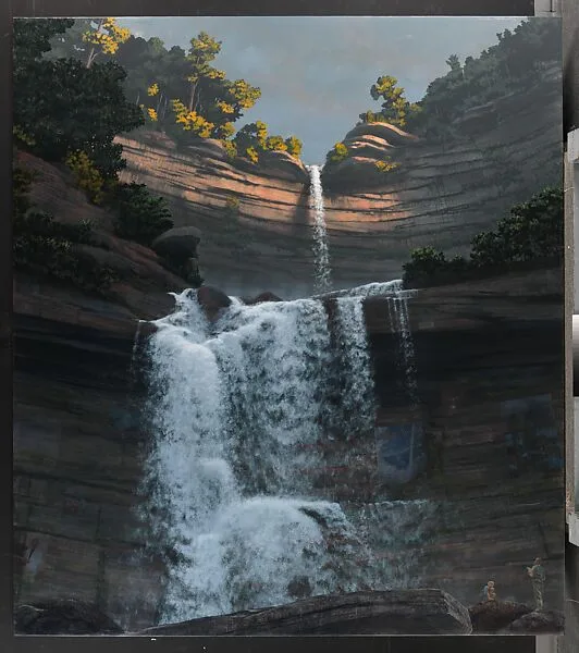 Kaaterskill Falls for Frank Moore and Dan Hodermarsky (Mass MoCA #11) — Stephen Hannock
