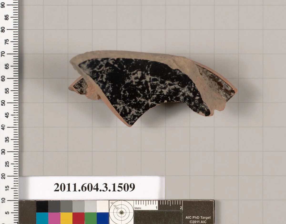 Terracotta fragment of a skyphos (deep drinking cup) — Unknown