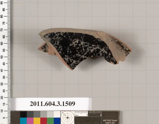 Terracotta fragment of a skyphos (deep drinking cup)