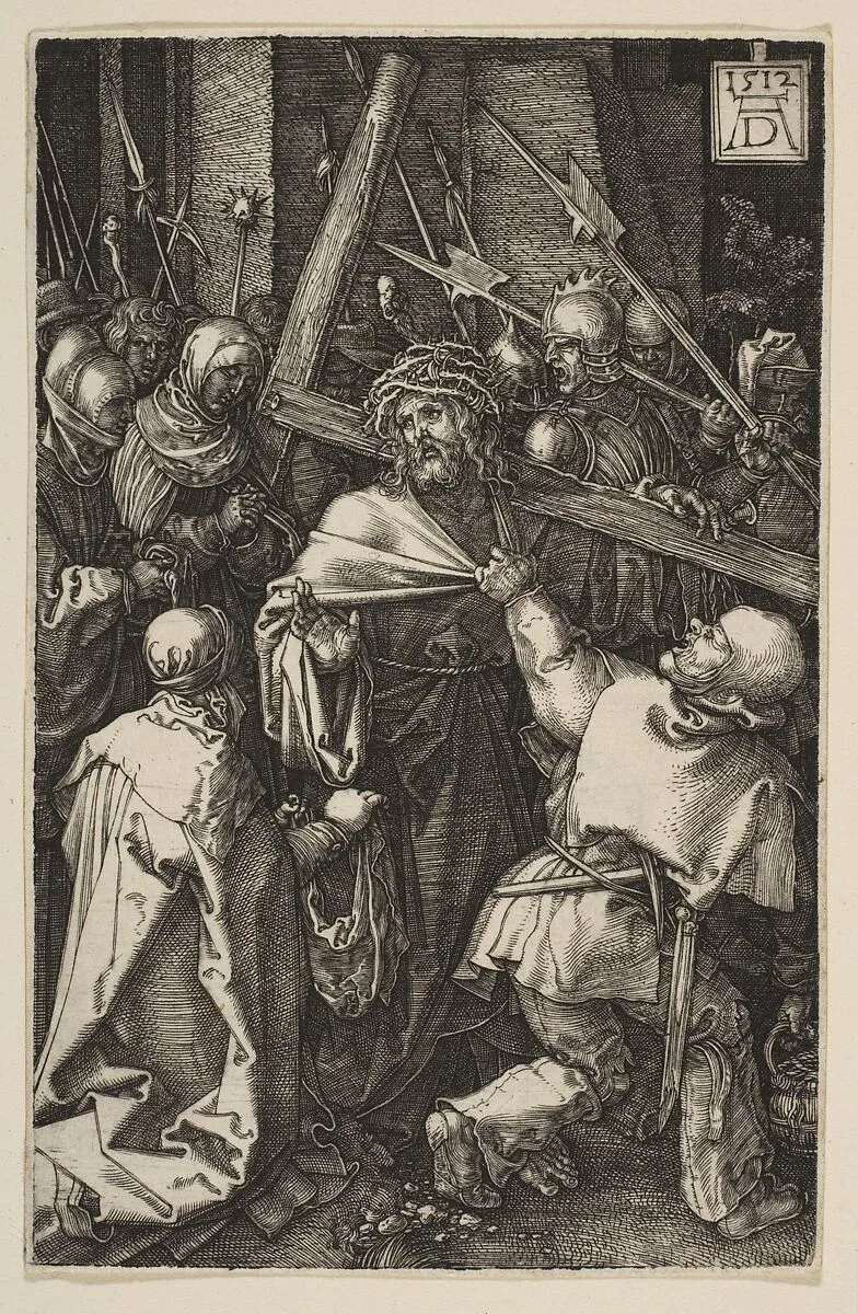 Christ Carrying the Cross, from "The Passion" — Albrecht Dürer