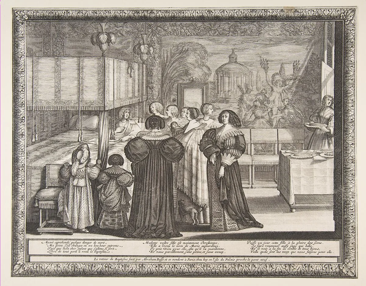 Return from the Christening — Abraham Bosse