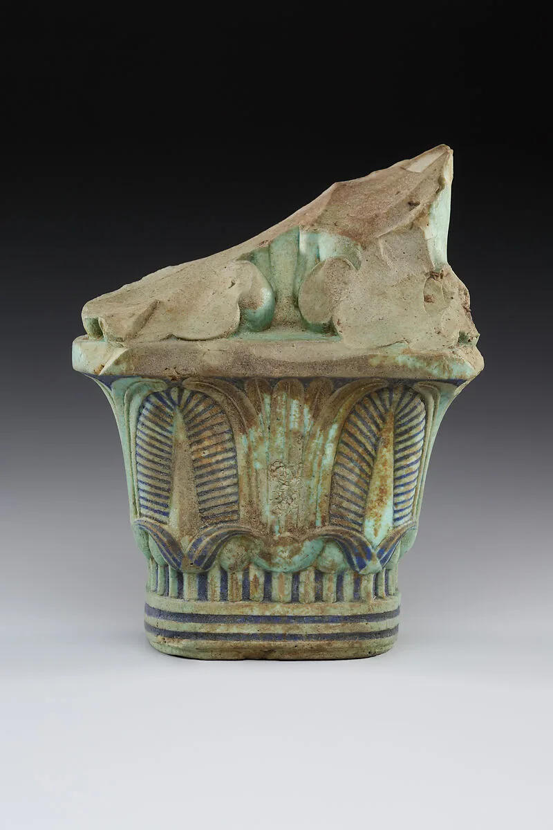 Lower part of furniture leg with lion feet and frustrum — Unknown