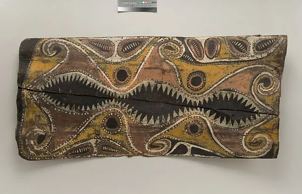 Painting from a Ceremonial House Ceiling — Artists of Mariwai Village|Sikaap, Abgwala Kalaba