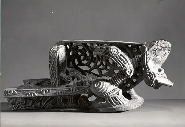Model Canoe Prow — Unknown