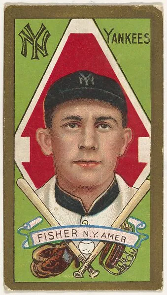 Fisher, New York Yankees, American League, from the "Baseball Series" (Gold Borders) set (T205) issued by the American Tobacco Company — American Tobacco Company
