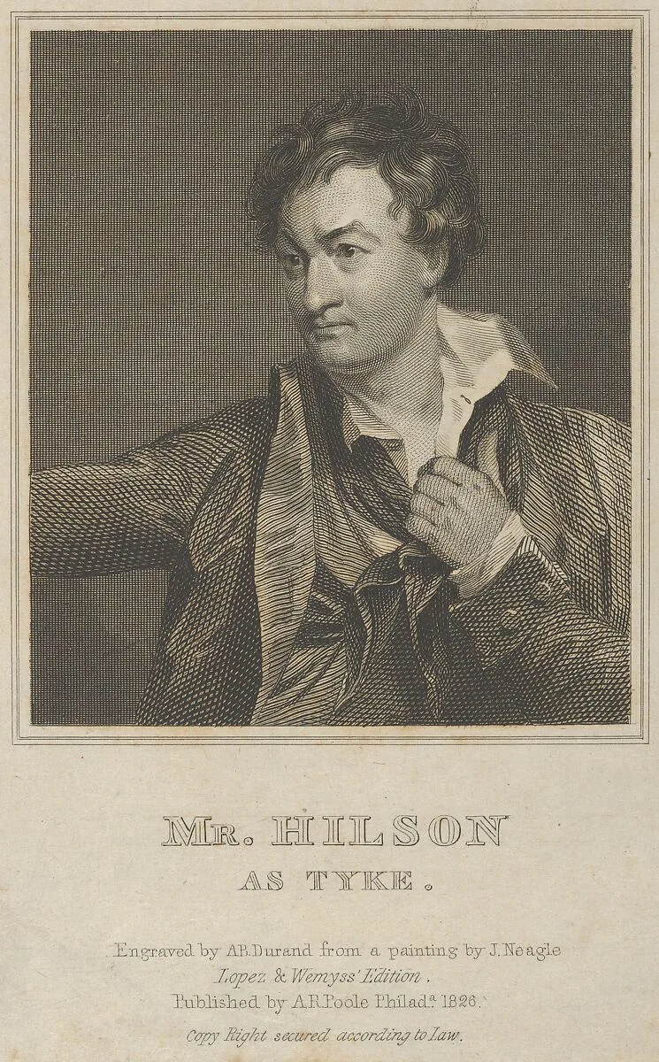 Thomas Hilson as Tyke — John B. Neagle|Asher Brown Durand|A. R. Poole|Thomas Hinson
