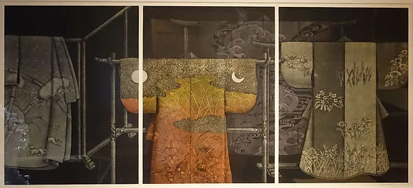 浜西勝則画 「着物―四季」|Kimono–Four Seasons — Hamanishi Katsunori 浜西勝則