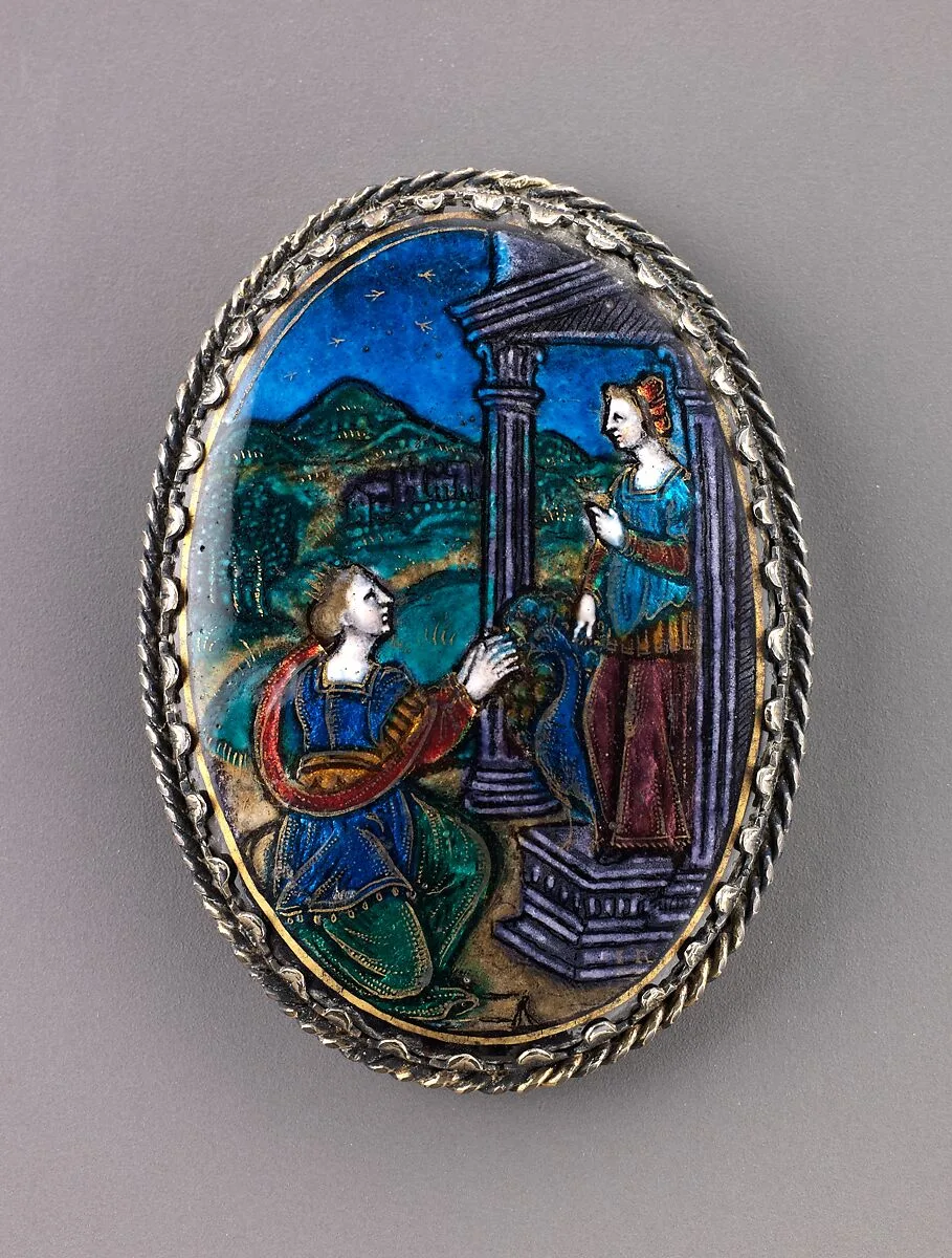 Watchcase cover: Alcyone Praying to Juno — Jean II Reymond